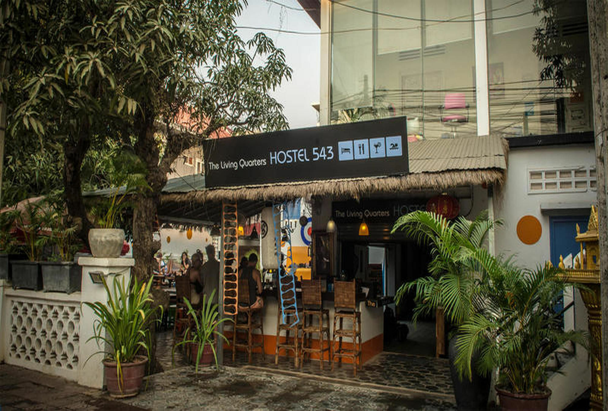 The Living Quarters Hostel 543 Ciudad de Siem Riep Exterior foto